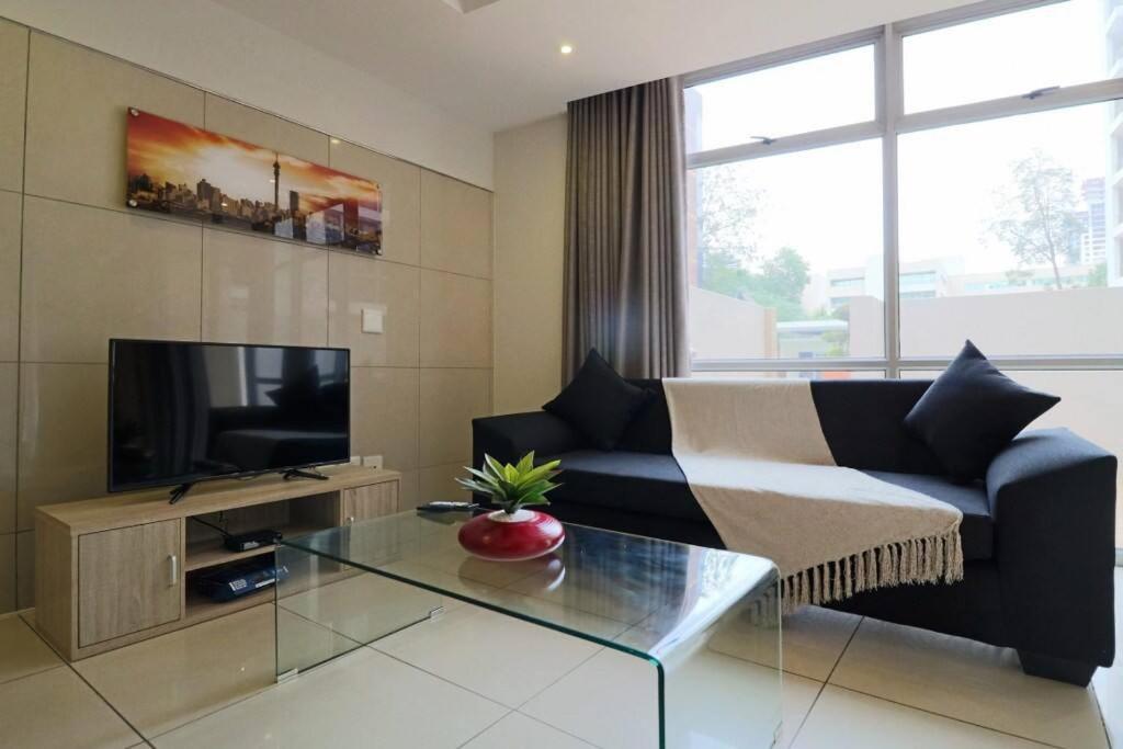 Upmarket Sandton Hydro Park Apartments Joanesburgo Exterior foto